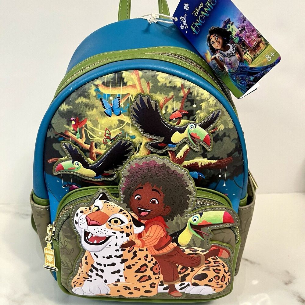 Disney Encanto Loungefly Antonio Tiger Mini Backpack Brand New With Tags RARE